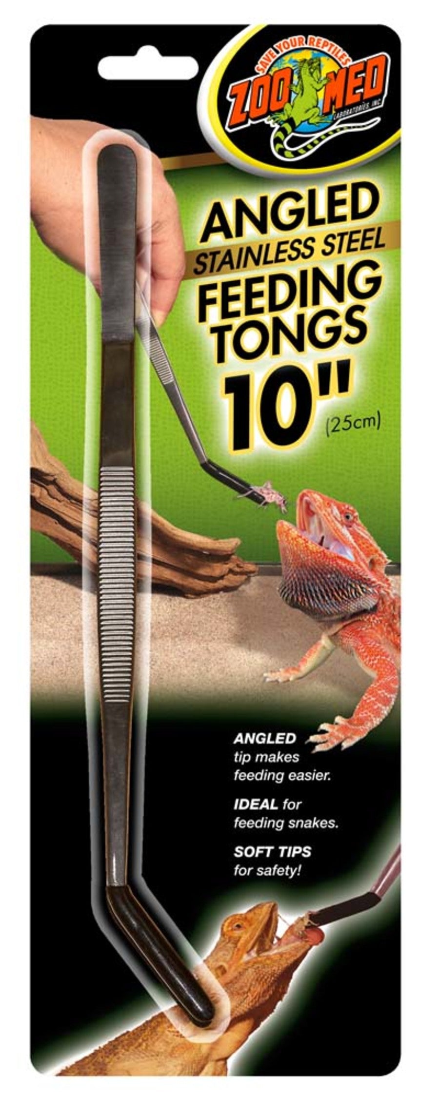 Angled Feeding Tongs - Zoo Med