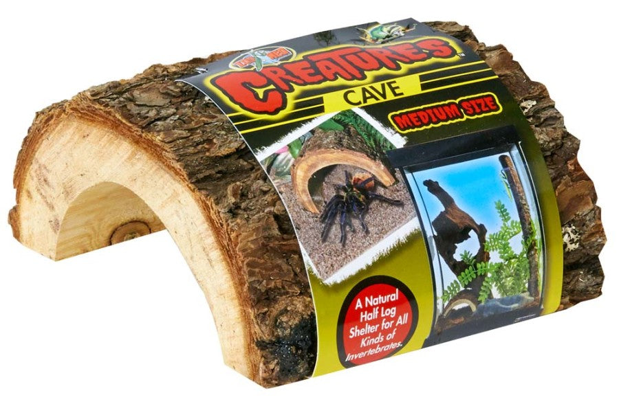 Creatures Cave Half Log