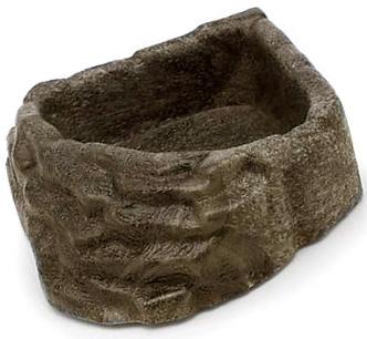 Repti Rock Corner Water Bowl - Small