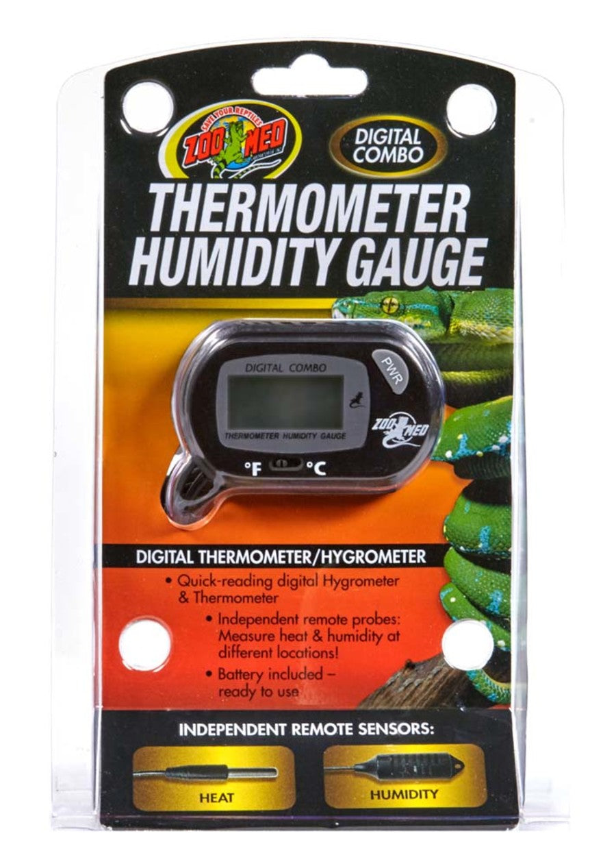 Digital Thermometer/Humidity Gauge - Zoo Med