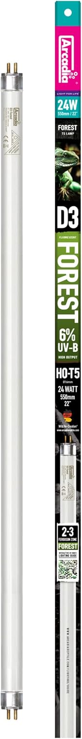 Arcadia Pro T5 UVB Bulb - 22"/24W