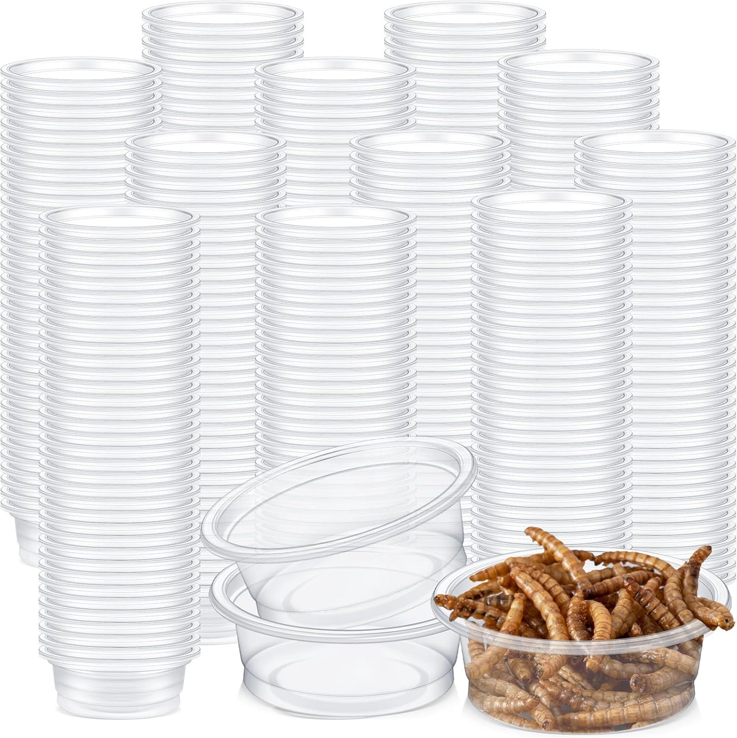 Gecko Feeding Dish (Deli Cups - .5 oz.)