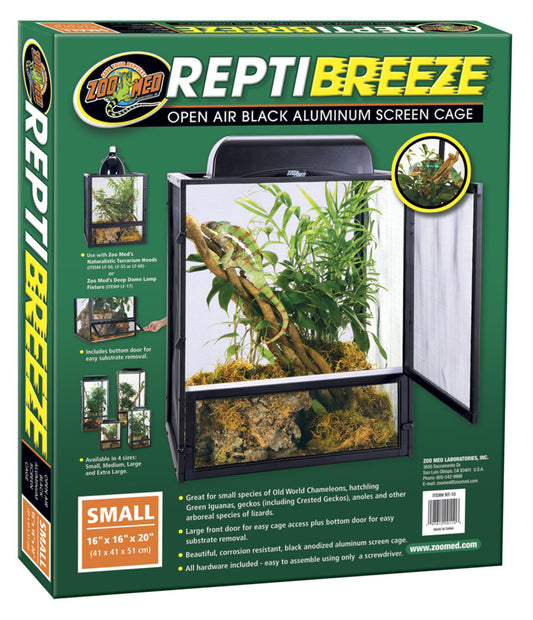 ReptiBreeze Aluminum Screen Cage - Zoo Med