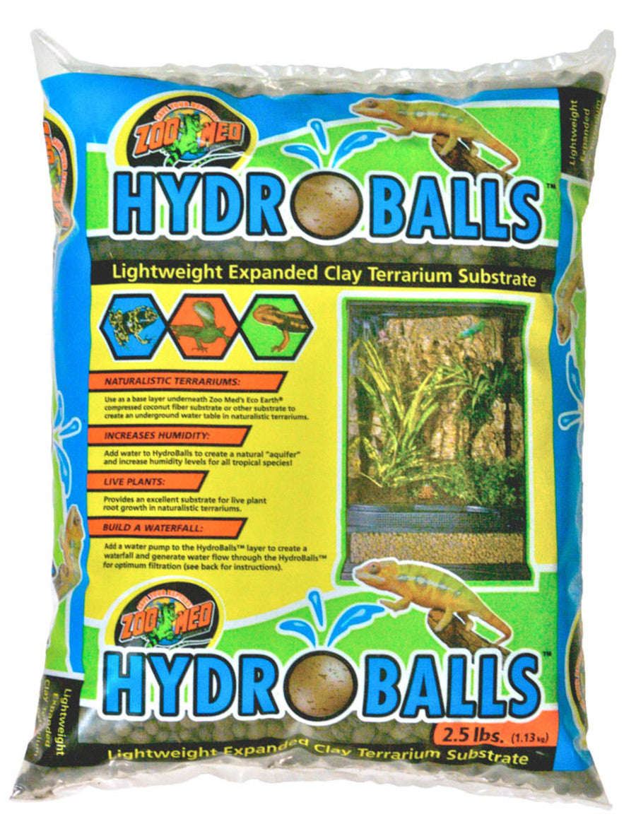 HydroBalls Expanded Clay Terrarium Substrate